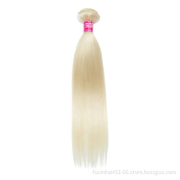 Fuxin human hair store from vietnam blonde straight double drawn vietnamese hair